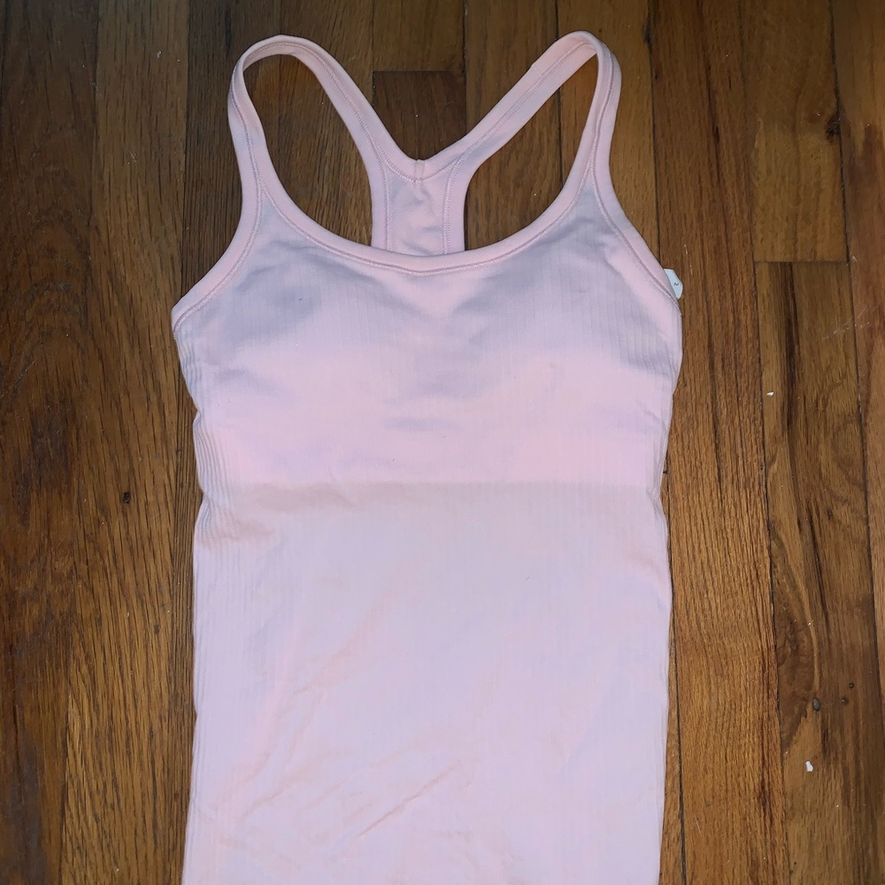 Lululemon Ebb to the Street Tank Top in light pink